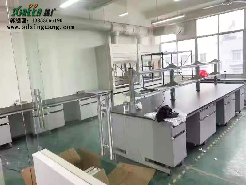 山東實驗臺鋼木中央實驗臺操作臺