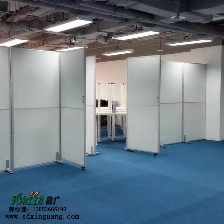 濰坊辦公室活動屏風，辦公室屏風玻璃墻