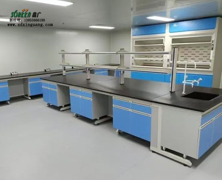山東實驗室工作臺鋼木實驗臺邊臺試驗臺供應