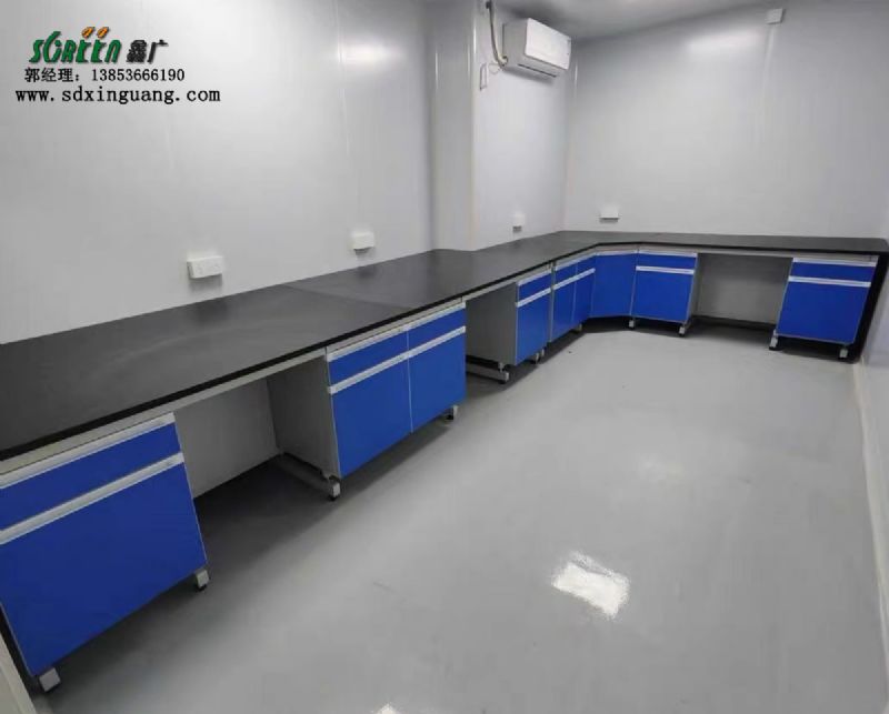 山東實驗臺化驗室操作臺鋼木實驗室工作臺定制
