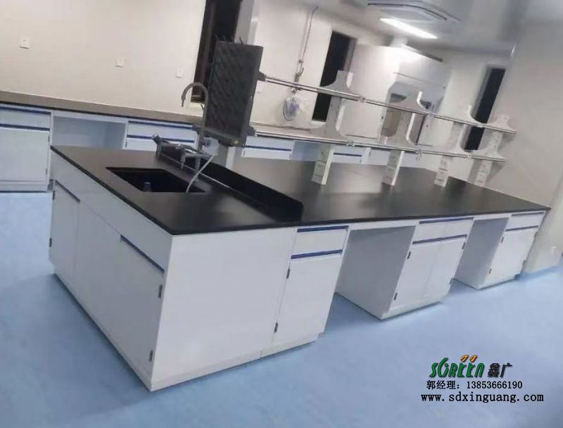 濰坊鑫廣化學實驗室操作臺全鋼實驗臺定做