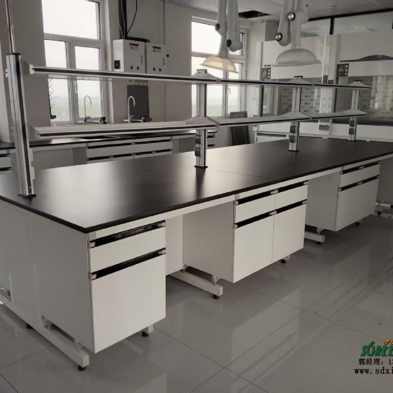 山東實驗室鋼木實驗臺廠家加工 鋼木試驗臺邊臺