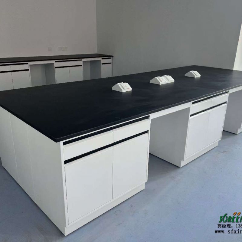 山東實驗臺廠家全鋼pp鋼木實驗室實驗臺供應